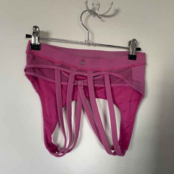 Pink Lululemon Sports Bra, Size 4 - Picture 2 of 2